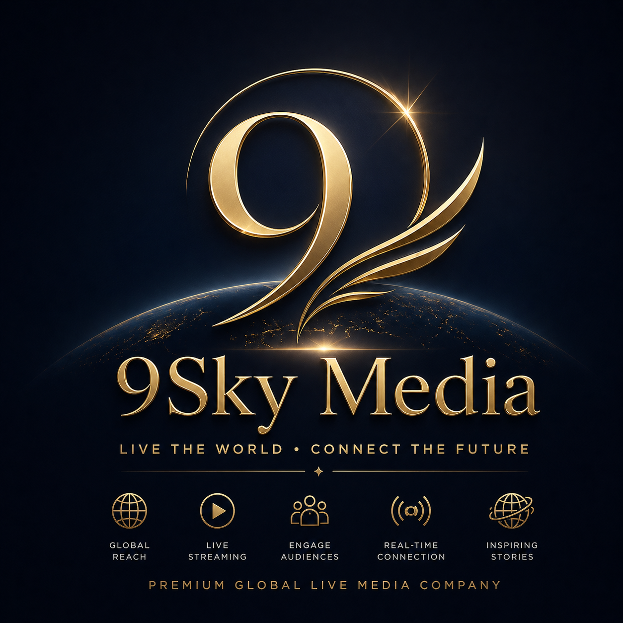9Sky Media Official Logo